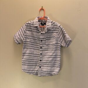 Eighty Eight Navy and White Checkered Shirt